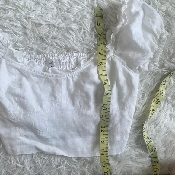 Aritzia Wilfred Linen Wander Blouse - Picture 7 of 7